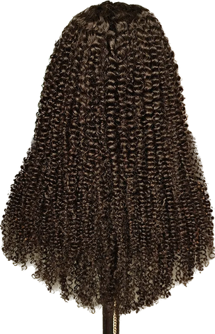 KINKY CURLY CLOSURE WIGS